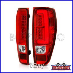 For 04-12 Colorado Canyon High Power Red LED Tube LED Tail Lights Brake Lamps