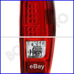 For 04-12 Colorado Canyon High Power Red LED Tube LED Tail Lights Brake Lamps