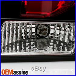 For 05-09 Ford Mustang Red Tube LED Chrome Smoked Tail Light withSequential Signal