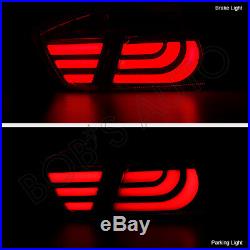 For 06-08 BMW E90 330 335 325 328 Error Free Red Clear LED Tail Lights Brake 4PC