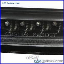 For 06-11 Mercedes Benz W164 ML-Class Black Full LED Tail Lights Brake Lamps