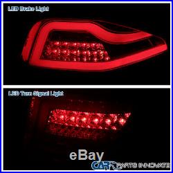 For 06-11 Mercedes Benz W164 ML-Class Red Clear Full LED Tail Lights Brake Lamps