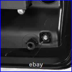 For 07-08 Dodge Ram Alpha Black Clear Lens Luxx Sequential LED Tail Lights Lamps