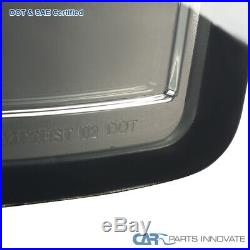 For 07-09 Dodge Ram 1500 2500 3500 Smoke LED Tail Lights Rear Brake Lamps Pair