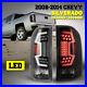 For 07-13 Chevy Silverado 1500 2500 3500 LED Tail Lights Sequential Black Clear