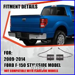 For 09-14 Ford F-150 F150 Pickup Sequential LED Tail Lights Lamps Smoke Lens Set