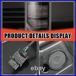 For 09-14 Ford F-150 F150 Pickup Sequential LED Tail Lights Lamps Smoke Lens Set