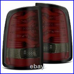 For 09-18 RAM 1500 / 10-18 2500 AlphaRex PRO-Series LED Tail Lights Black Smoke