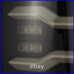 For 10-18 Dodge Ram 1500 2500 Luxx Black Sequential LED Tail Lights Lamps Pair