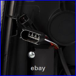 For 10-18 Dodge Ram 1500 2500 Luxx Black Sequential LED Tail Lights Lamps Pair