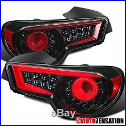 For 12-16 Scion FRS/Subaru BRZ/ Toyota 86 Slick Black LED Rear Tail Brake Lights