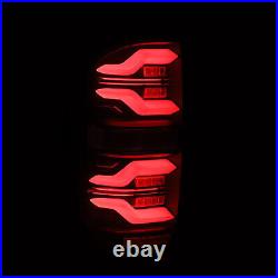 For 14-21 Toyota Tundra Luxx Alpha Black Sequential LED Tail Lights Lamps