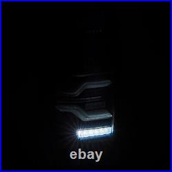 For 14-21 Toyota Tundra Luxx Alpha Black Sequential LED Tail Lights Lamps