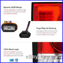 For 15-18 Ford F150 Blind Spot Sensor Models Red LED Light Bar Tail Brake Lamp