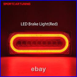 For 1990-2018 Mercedes Benz W463 G-Class LED Tail Brake Lights Turn Signal Lamps
