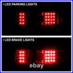 For 1996-1998 Honda Civic Sedan Lumileds LED Red Smoked Tail Lights brake Lamps