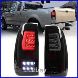 For 1997-2003 Ford F150 F-150/99-1907 F250 F350 LED Tube Tail Lights Brake Lamps