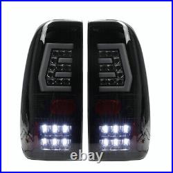 For 1997-2003 Ford F150 F-150/99-1907 F250 F350 LED Tube Tail Lights Brake Lamps