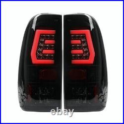 For 1997-2003 Ford F150 F-150/99-1907 F250 F350 LED Tube Tail Lights Brake Lamps