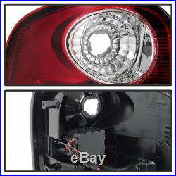 For 1997-2003 Ford F150 F-150 Flareside Red Lumileds LED Tail Lights Brake Lamps