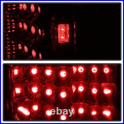 For 1997-2003 Ford F150 F-150 Flareside Red Lumileds LED Tail Lights Brake Lamps