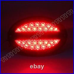 For 1997-2004 Chevy C5 Corvette Halo LED Tail Lights Lamp with Hyperflash Harness