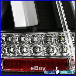 For 1999-2004 Ford Mustang Sequential LED Tail Lights Brake Lamp Black