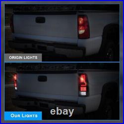 For 1999-2006 Chevy Silverado 1999-02 GMC Sierra 1500 2500 3500 LED Tail Lights