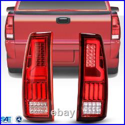 For 1999-2006 Chevy Silverado/99-2002 GMC Sierra 1500 2500 3500 LED Tail Lights