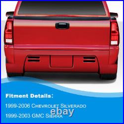 For 1999-2006 Chevy Silverado/99-2002 GMC Sierra 1500 2500 3500 LED Tail Lights