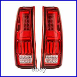 For 1999-2006 Chevy Silverado/99-2002 GMC Sierra 1500 2500 3500 LED Tail Lights