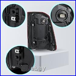 For 19-24 Ram 1500 LED Black Trim Witho Blind Spot LED Tail Lights Left / Right
