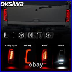 For 2000-05 2006 Chevy Suburban Tahoe GMC Yukon Smoke LED Tube Tail Lights Lamps