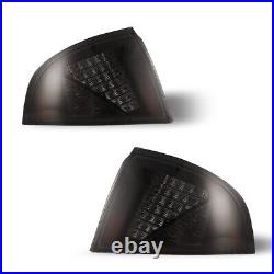 For 2000-2003 Nissan Sentra LED Tail Lights Black Smoke Lens Left+Right Pair