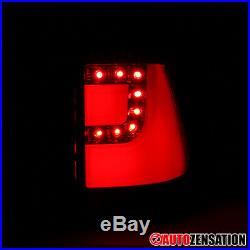 For 2000-2006 BMW X5 E53 Pair Smoke Lens LED Tail Lights Lamps with Neon Tube DRL