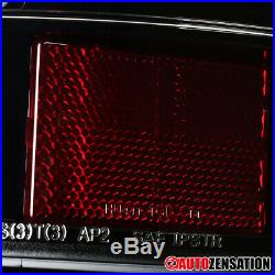 For 2000-2006 Chevy Suburban GMC Tahoe Yukon XL Slick Black LED Tail Lights Bar