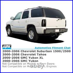 For 2000-2006 Chevy Suburban Tahoe GMC Yukon LED Tail Lights Lamps Black/Smoke