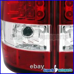 For 2000-2006 Yukon Denali Tahoe Suburban LED Tail Lights Brake Lamp Red