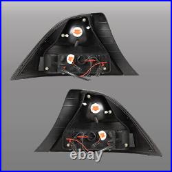For 2001-2003 Honda Civic 2 Door Coupe LED Tail Lights Rear Brake Lamps Pairs