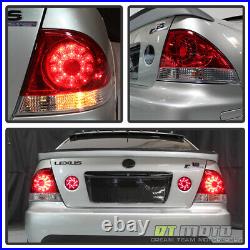 For 2001-2005 Lexus IS300 Lumileds LED Tail Lights 2pcs Lamps 02 03 04