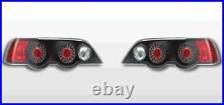 For 2002-2004 Acura Rsx L. E. D. Look Black Tail Lights L + R