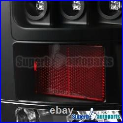 For 2002-2006 Dodge Ram 1500 2500 3500 LED Tail Lights Brake Lamp Black