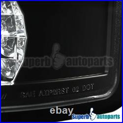 For 2002-2006 Dodge Ram 1500 2500 3500 LED Tail Lights Brake Lamp Black