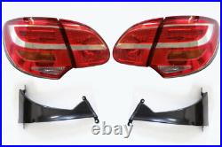 For 200308 Toyota Corolla ZRE120 Red / Clear + cover bases Led Tail Lights Lamp