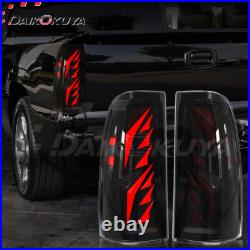 For 2003-06 Chevy Silverado 1500 2500 3500HD LED Tail Lights W Startup Animation