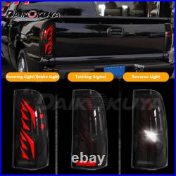 For 2003-06 Chevy Silverado 1500 2500 3500HD LED Tail Lights W Startup Animation