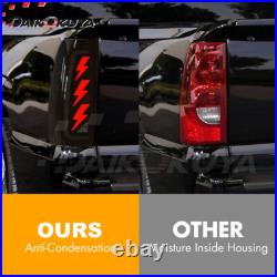 For 2003-06 Chevy Silverado 1500 2500 3500HD LED Tail Lights W Startup Animation