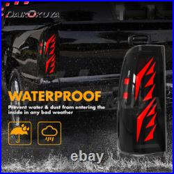 For 2003-06 Chevy Silverado 1500 2500 3500HD LED Tail Lights W Startup Animation