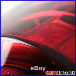 For 2003-2006 Chevy Silverado 1500 2500 Red Full LED Tail Lights Brake Lamps