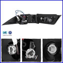 For 2004-2008 Acura TSX LED Light Bar Tail Lights Brake Lamp Black Housing